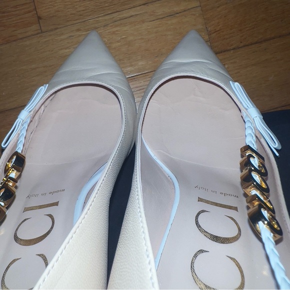 Gucci Pink Leather Heels - Picture 6 of 14